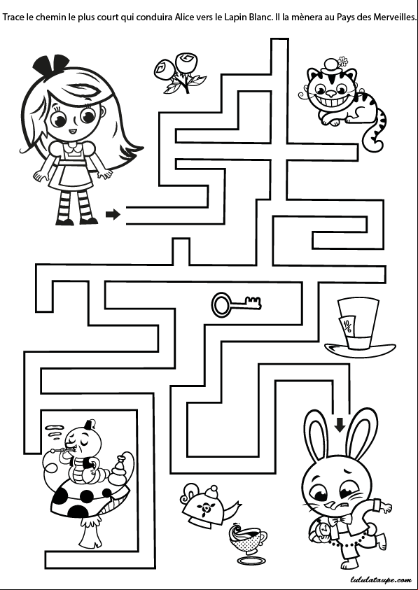 Labyrinthe gratuit à imprimer