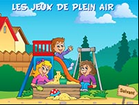 Imagier en ligne pour enfants de maternelle, les activités de plein air