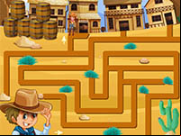 Jeu de labyrinthe en ligne pour enfants de maternelle, moyenne section