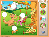 Jeu de puzzle en ligne pour enfants de maternelle, moyenne section