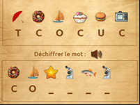 Mots codés, jeu en ligne