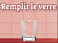Jeu de remplissage de verre pour tout âge