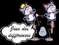 Jeux des différences à imprimer
